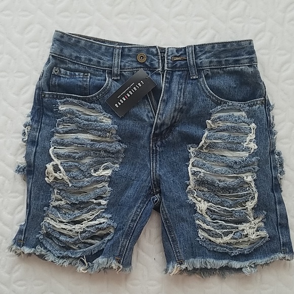 Fashion Nova Pants - Women's Denim Shorts